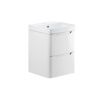 HORFURN18 Horizon Tahoe 500 Wall Hung Bathroom Vanity unit and Basin in White lifestyle image